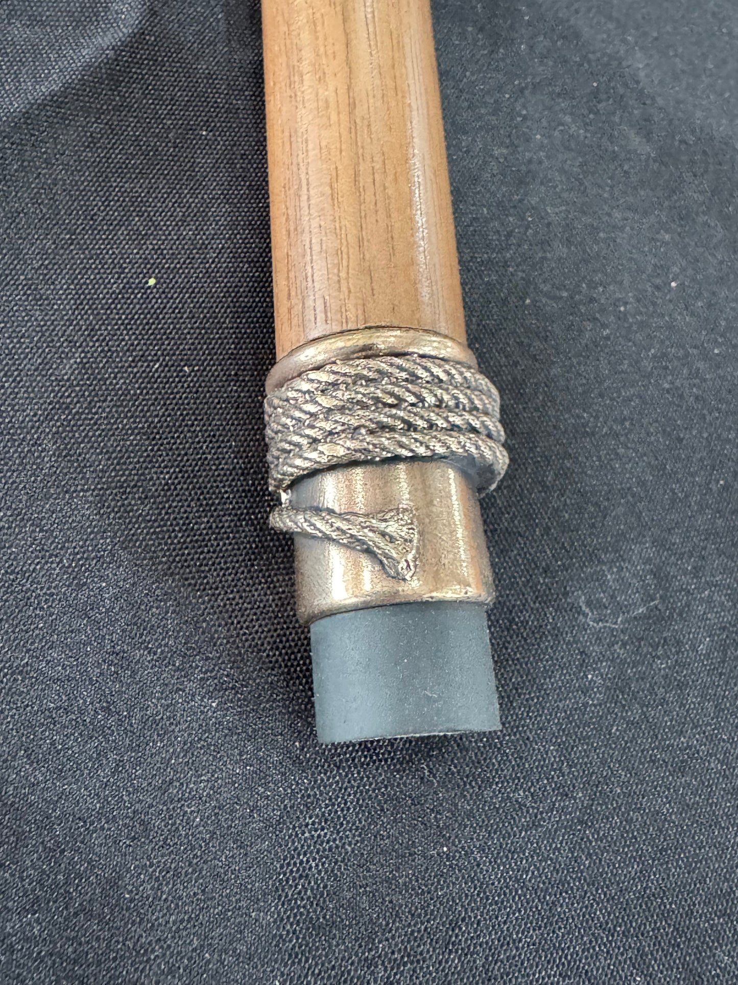 Spanish style Cheroot/Cast Bronze/ Cannon Cane