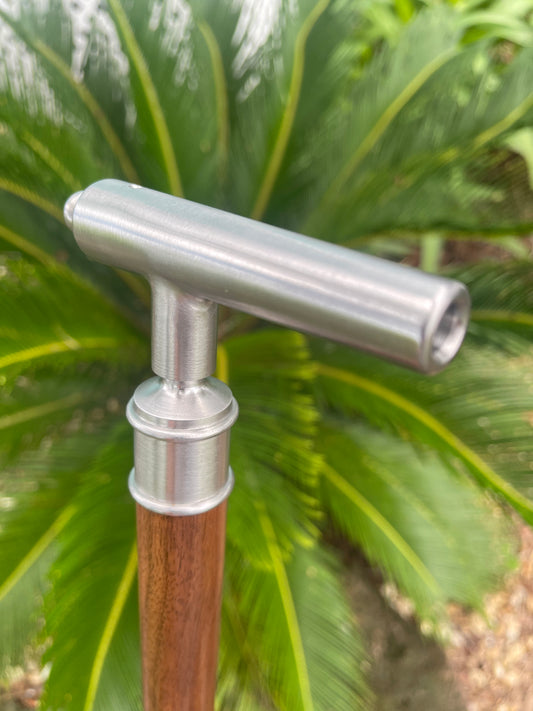 Cheroot / Cannon Cane / Black Walnut Shaft
