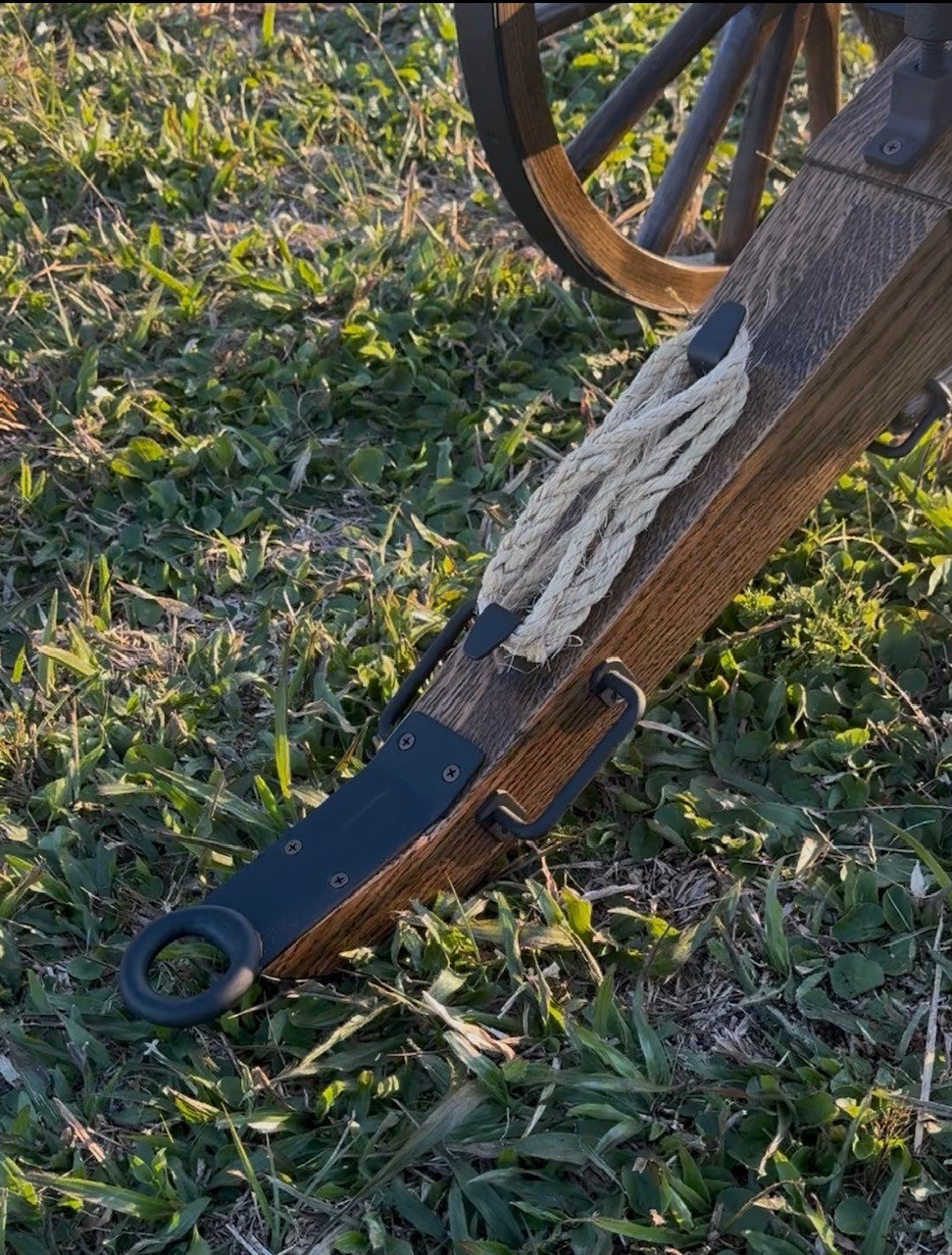 1/2 Scale Brass Mountain Howitzer with Field Carriage